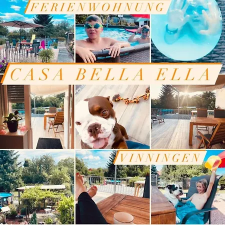 Appartement Casa Bella Ella à Vinningen Extérieur photo